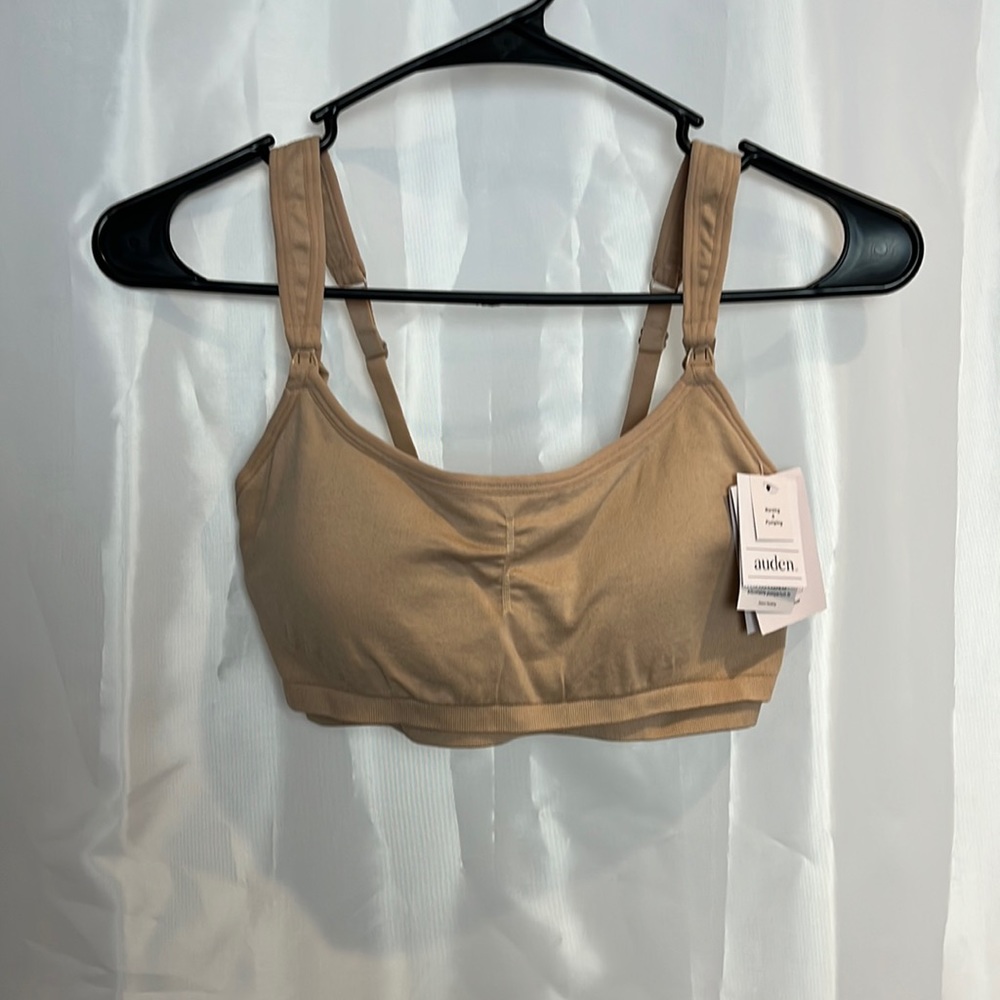 Auden tan nursing bra.  1804